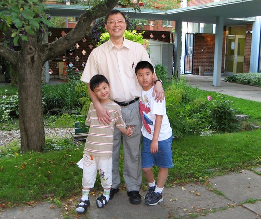 Montreal Church 23 - Father's Day with visitors